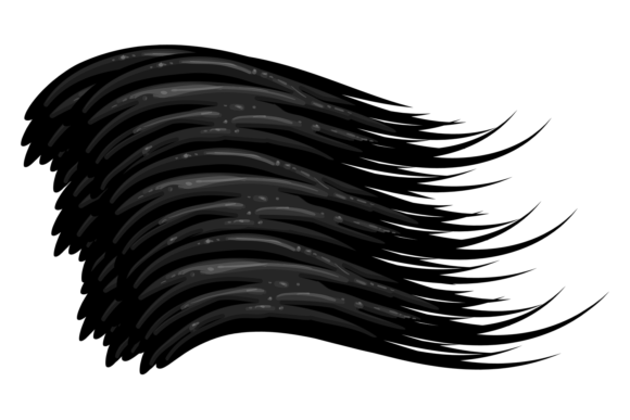 Black Paint Brush Stroke: Bold Graphics & Decorative Elements