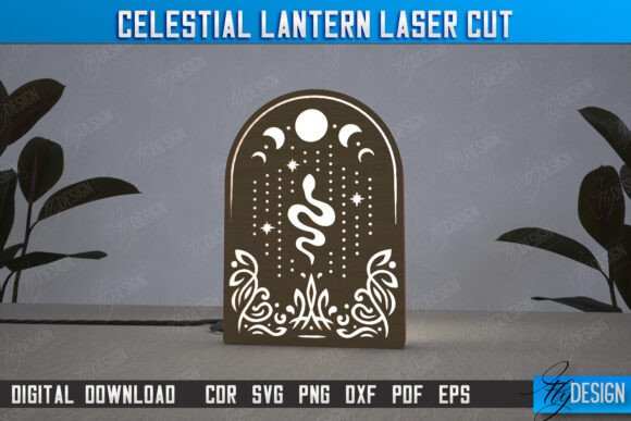 Celestial Lantern: Laser Cutting Ornaments