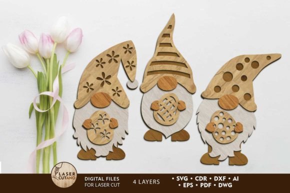 Easter Gnomes: Laser Cutting & Spring Amp