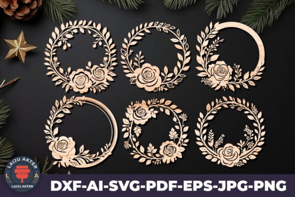 Floral Wreath Laser Cut Bundle 12 Review