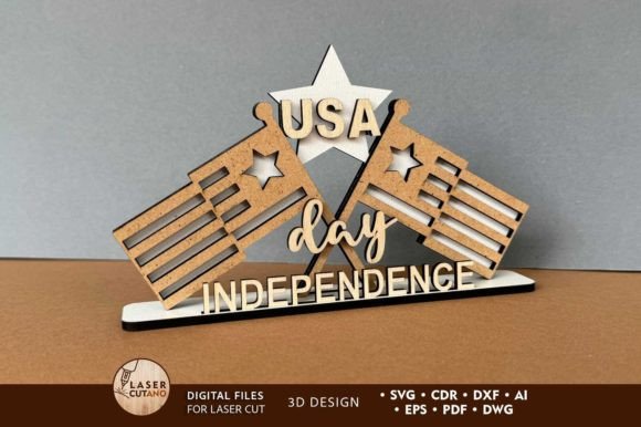 Independence Day Laser Cutting Ornaments Review