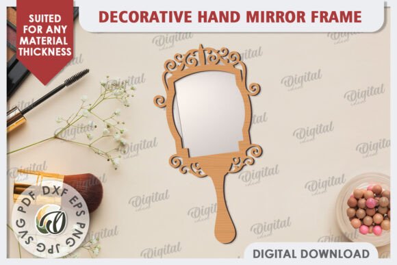 Laser Cutting Decorative Mirror Frames