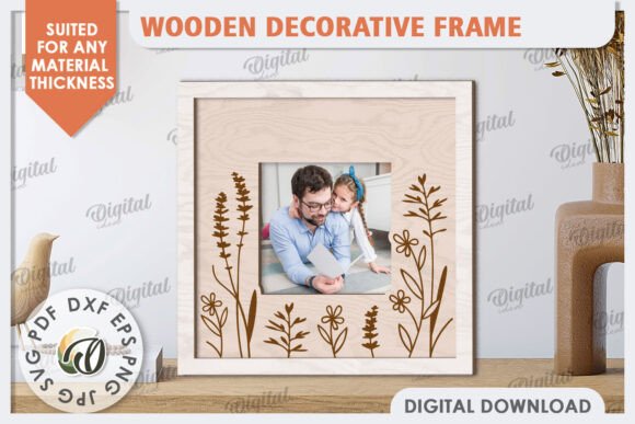 Review: Wooden Decorative Frame Laser Cut Design