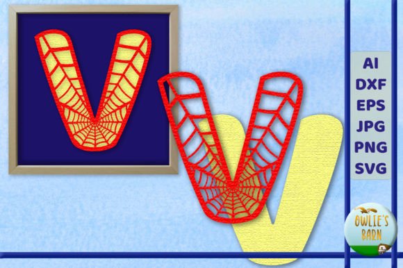 Spiderweb V for Laser Cutting & Autumn Amp
